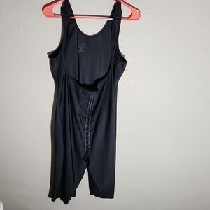 Isavela Bodysuit Compression Size 3X Black Surgery Shorts